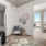 Bedroom with natural lighting and high ceilings