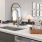Well-lit kitchen with ample counter space